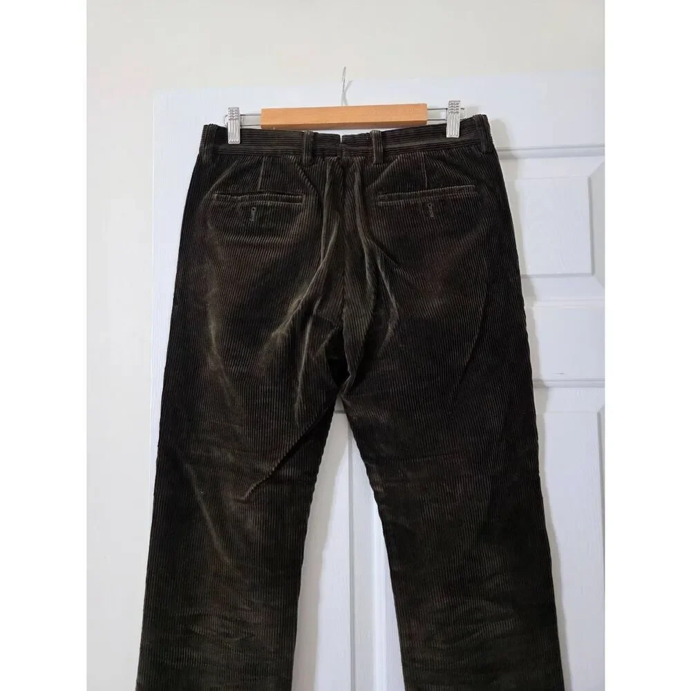 Sid Mashburn Field Pant Chocolate Corduroy 31/32 $295